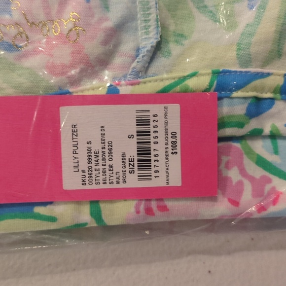 NWT Lilly Pulitzer Belden Elbow Sleeve Dress - Picture 4 of 5